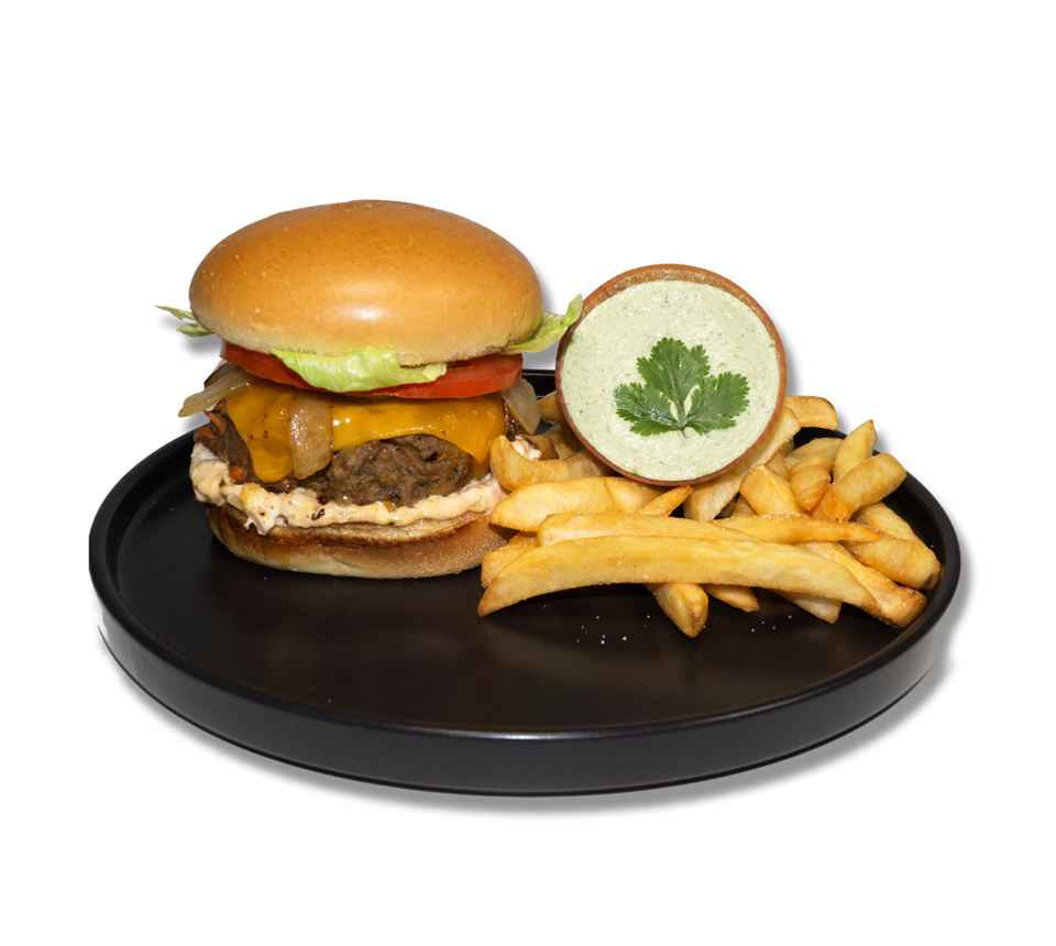 Cilantro Urban Eats - Beef Burger